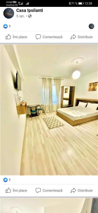 Hotel Ipsilanti Iasi Esterno foto
